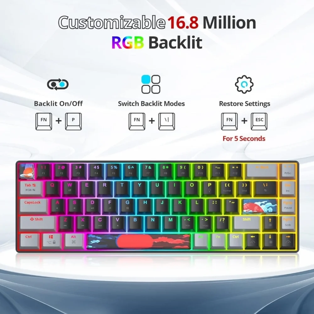 Mechanical gaming keyboard